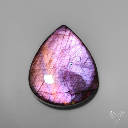 Purple Spectrolite Cabochon