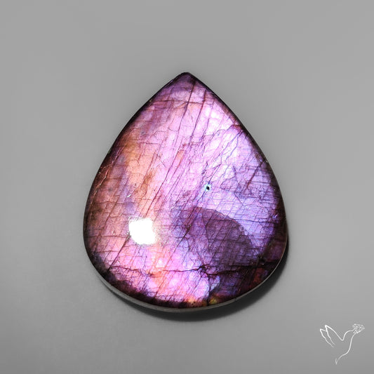Purple Spectrolite Cabochon