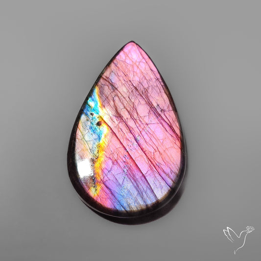 Purple Spectrolite Cabochon