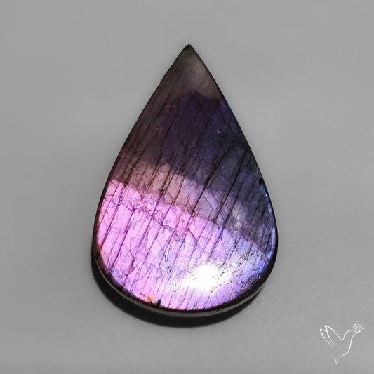 Purple Spectrolite Cabochon