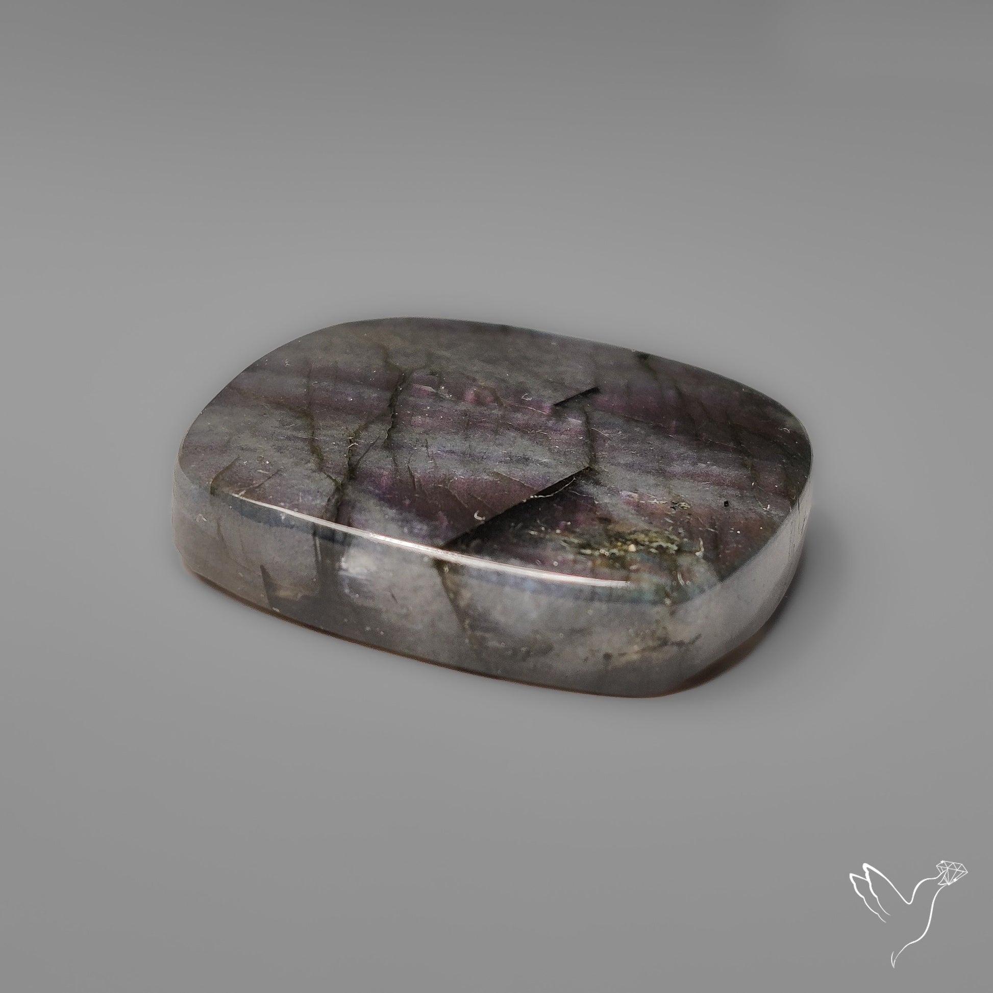 Sea Green Spectrolite Cabochon