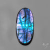 Electric Blue Spectrolite Cabochon