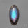 Electric Blue Spectrolite Cabochon