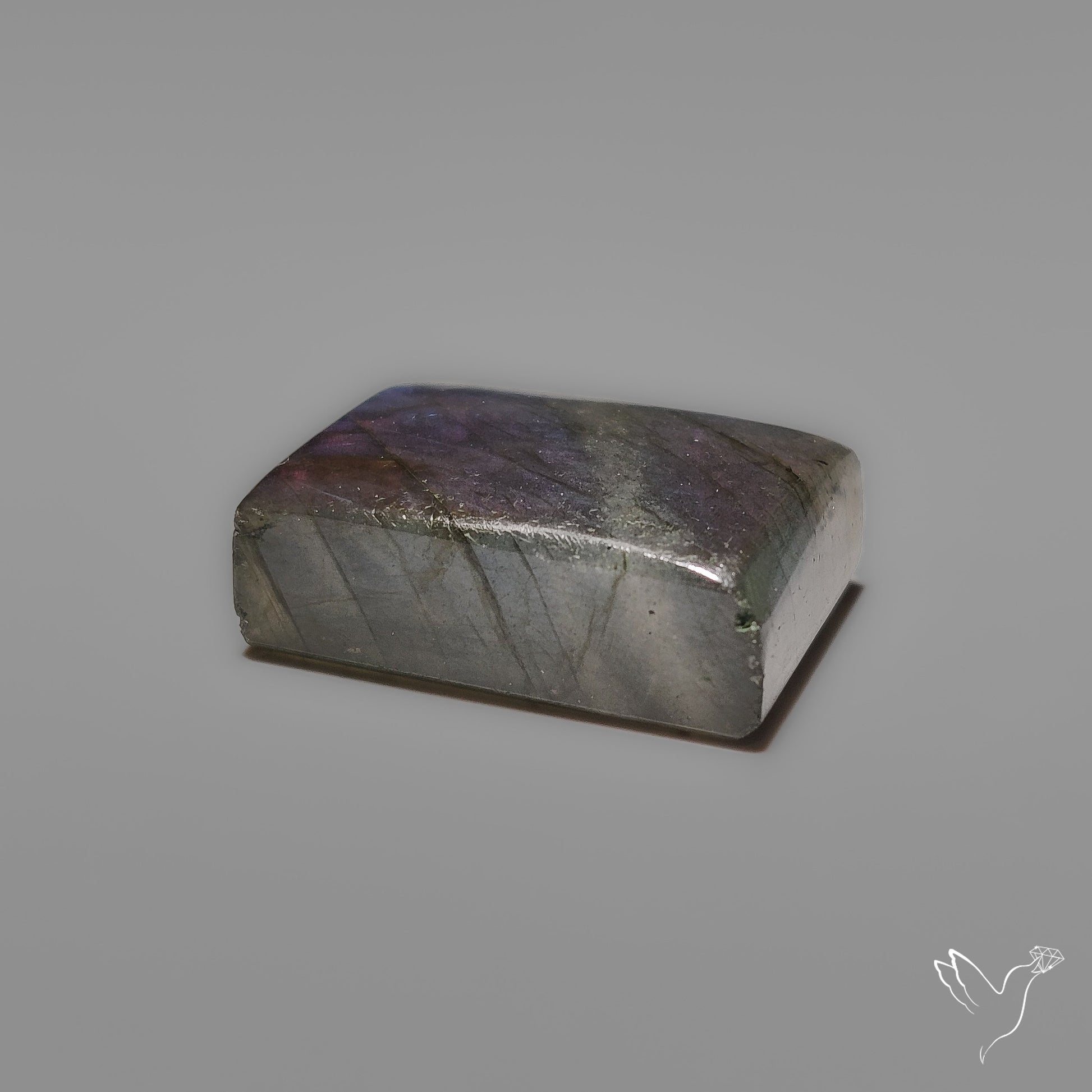 Sea Green Spectrolite Cabochon