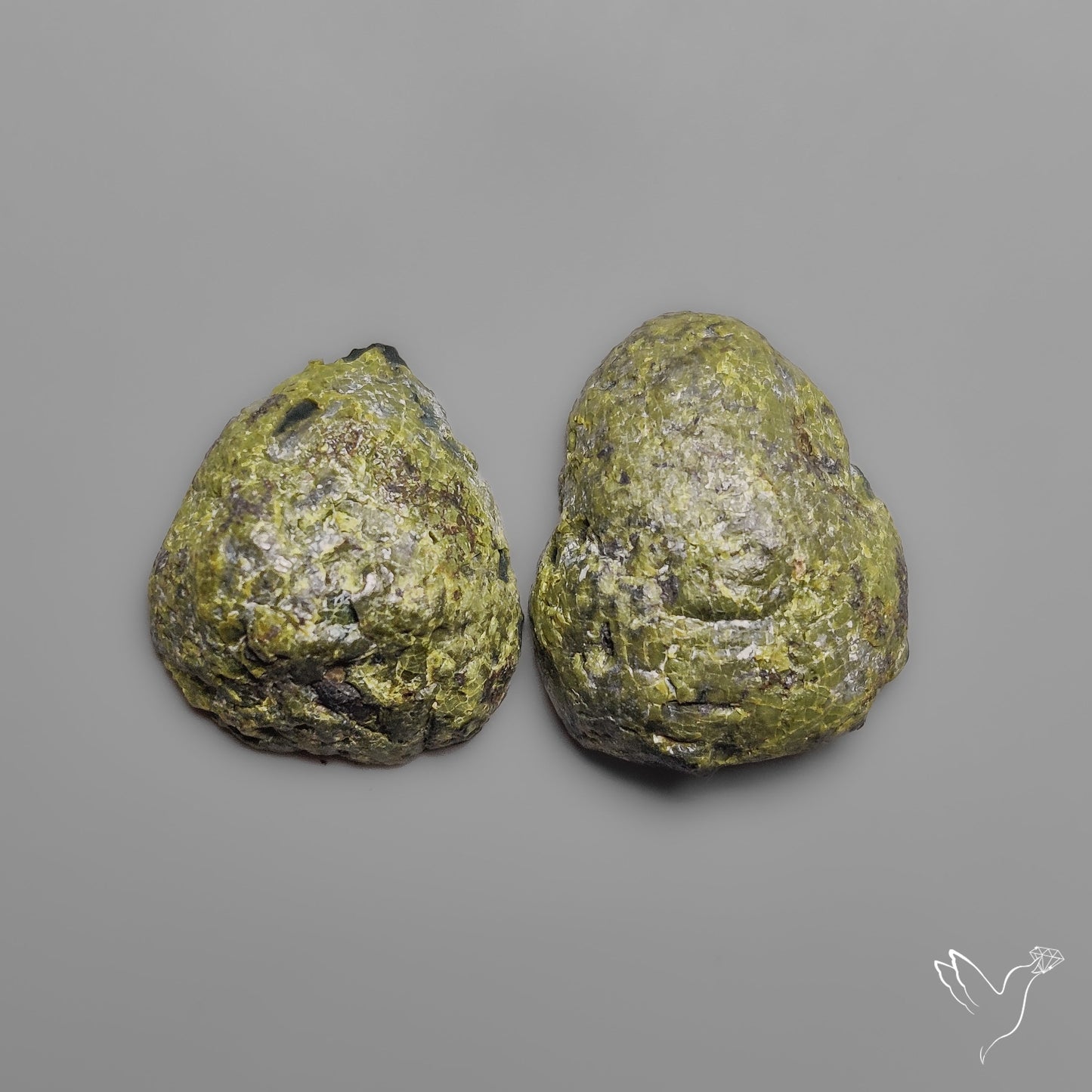 Tabasco Baby Geode Druzy Pair