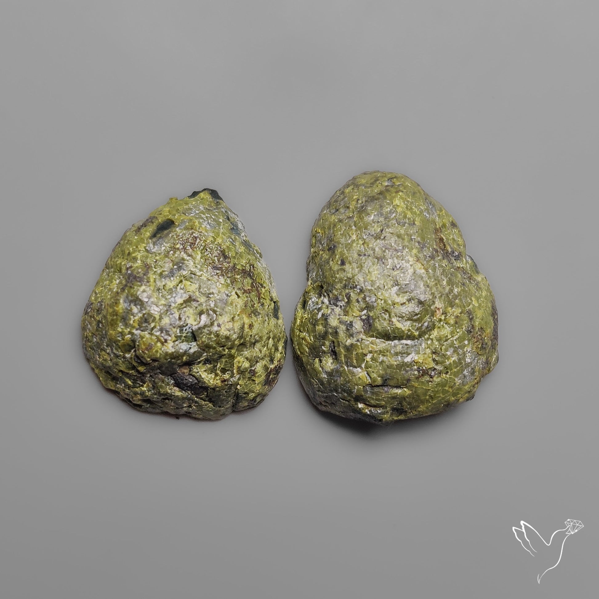 Tabasco Baby Geode Druzy Pair