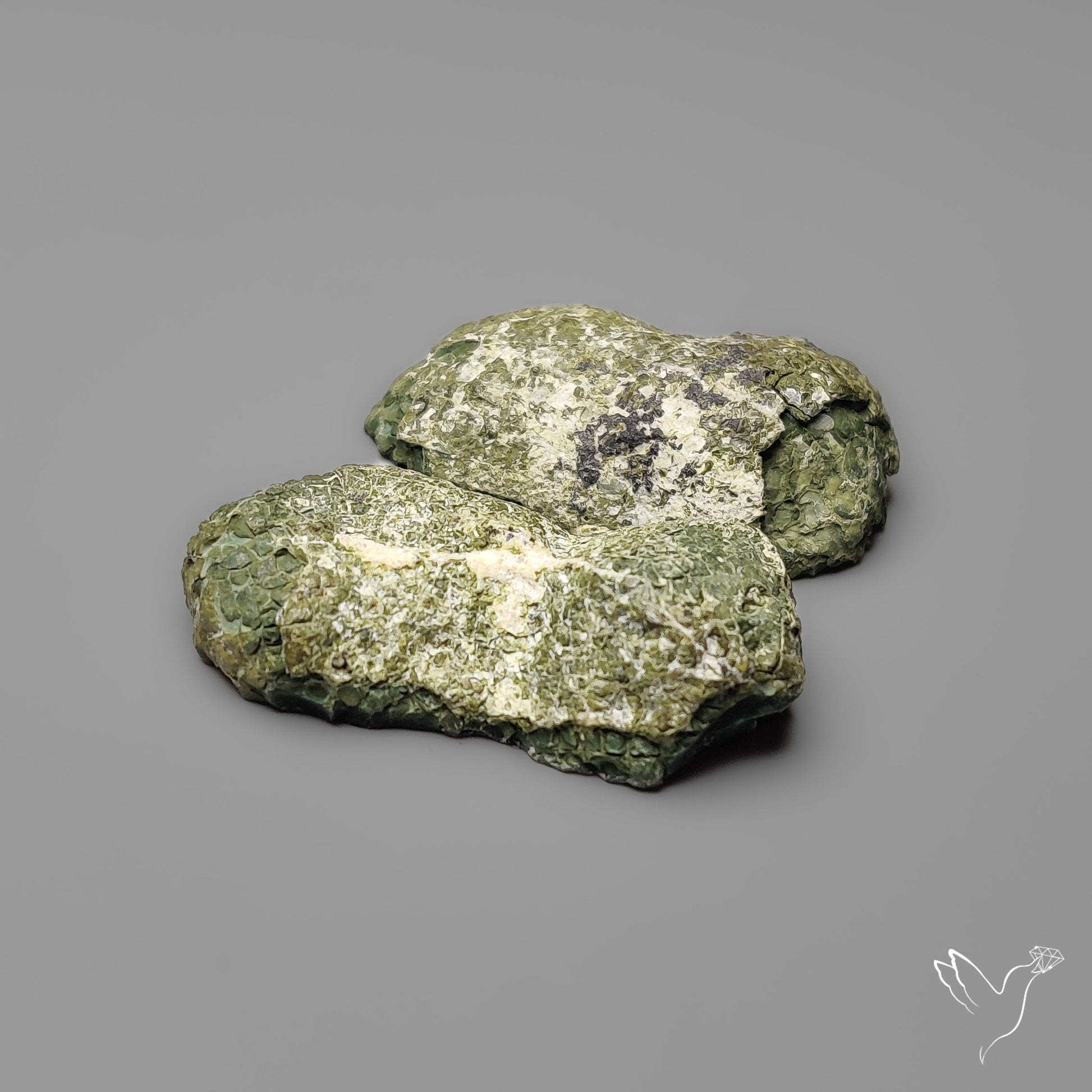 Tabasco Baby Geode Druzy Pair