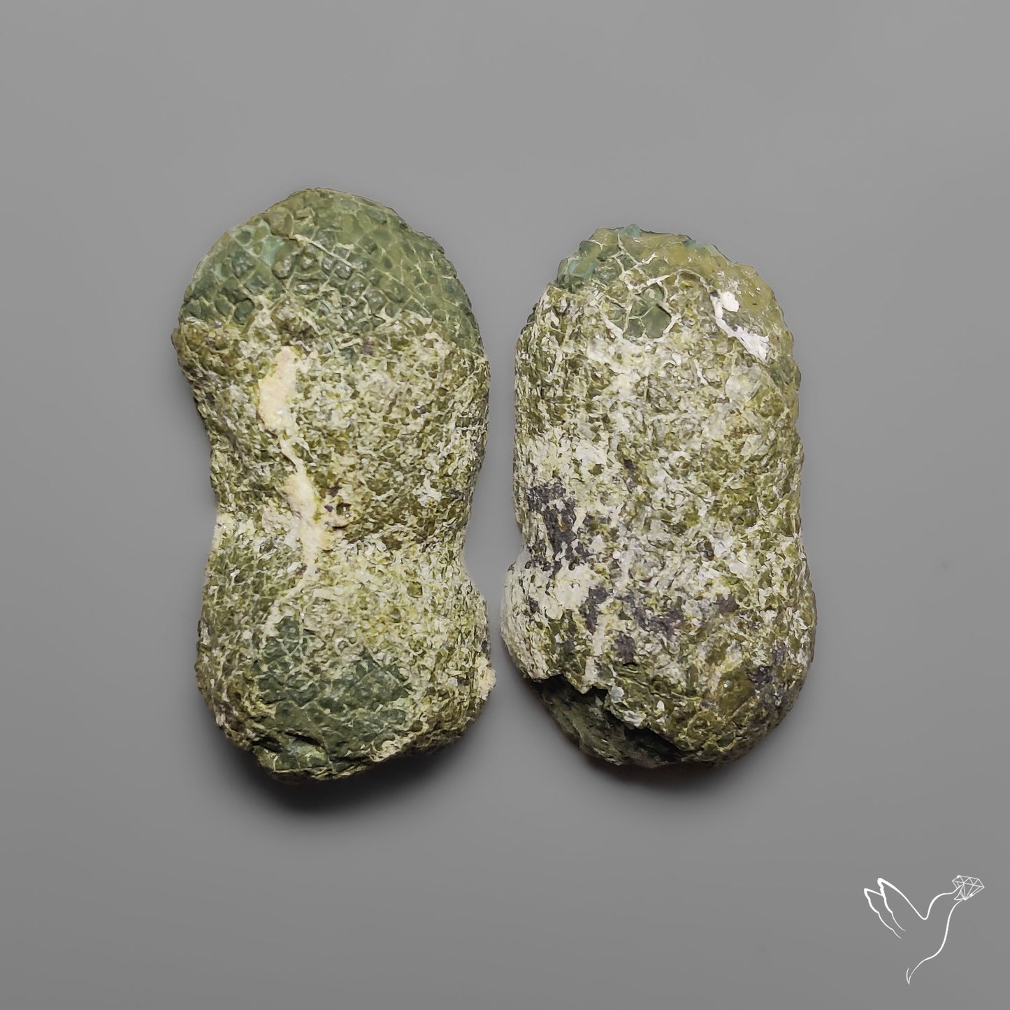 Tabasco Baby Geode Druzy Pair