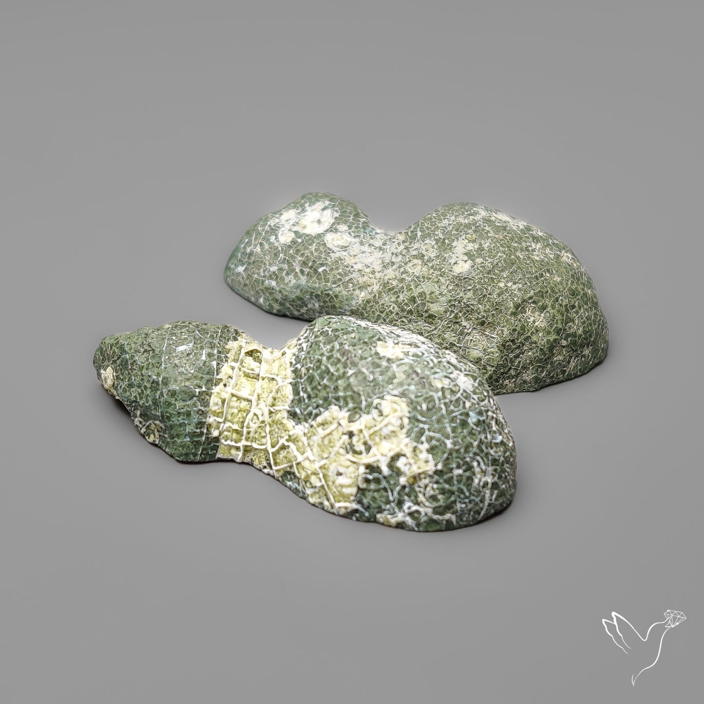 Tabasco Baby Geode Druzy Pair