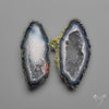 Tabasco Baby Geode Druzy Pair