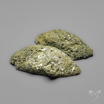 Tabasco Baby Geode Druzy Pair