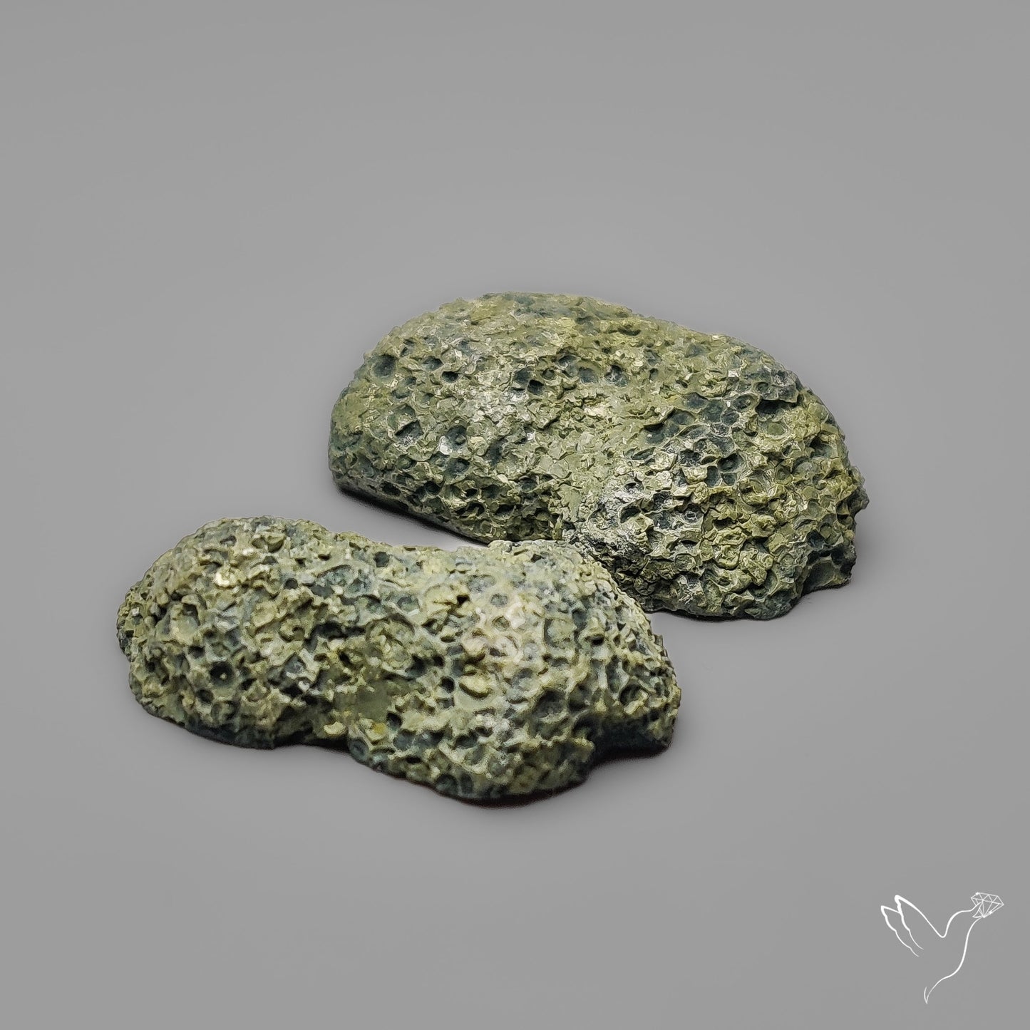 Tabasco Baby Geode Druzy Pair