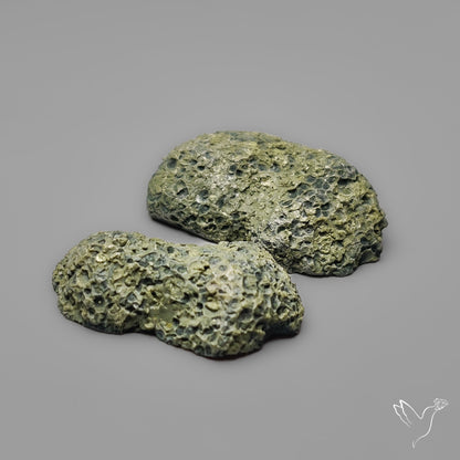 Tabasco Baby Geode Druzy Pair