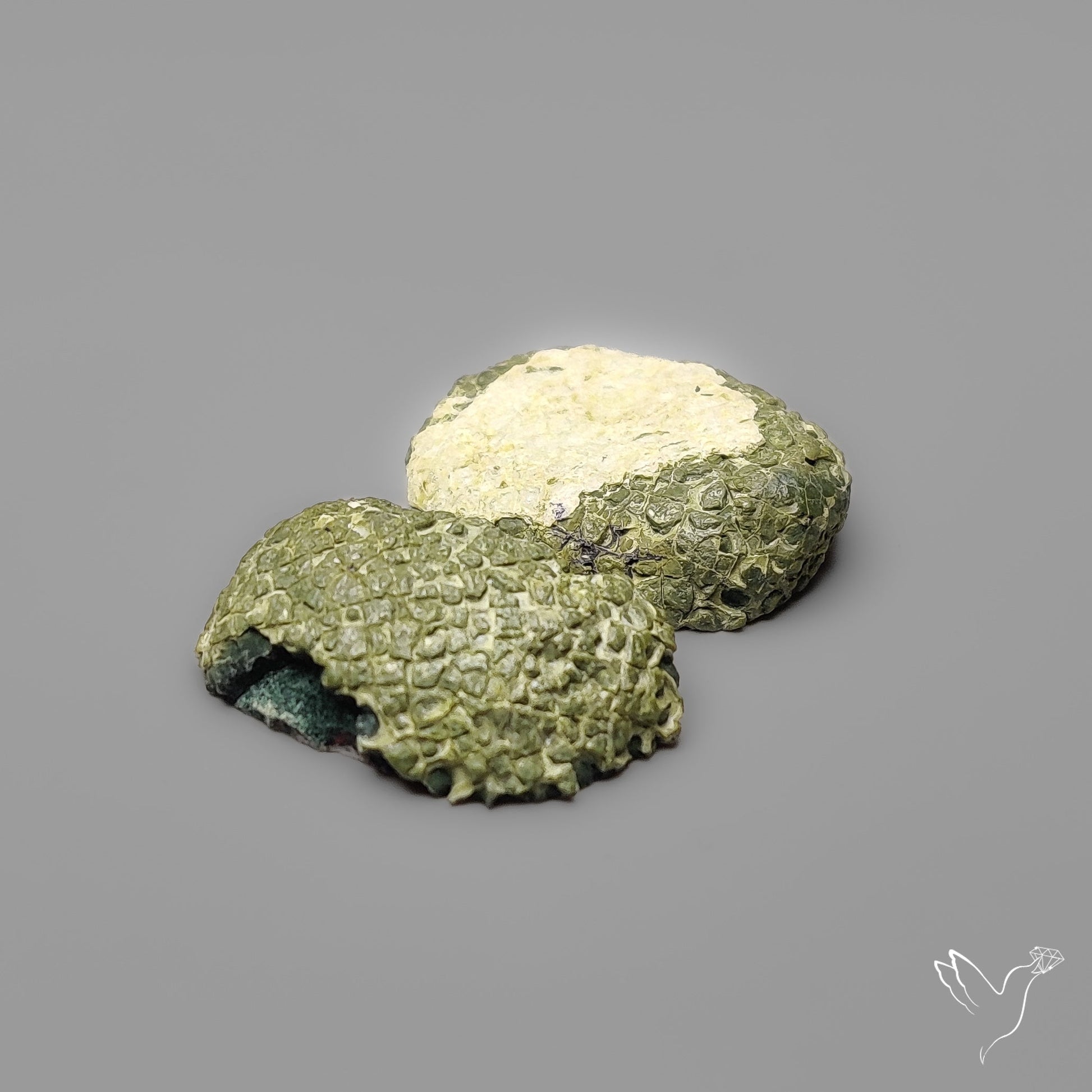 Tabasco Baby Geode Druzy Pair