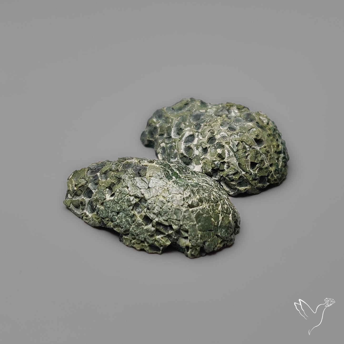 Tabasco Baby Geode Druzy Pair