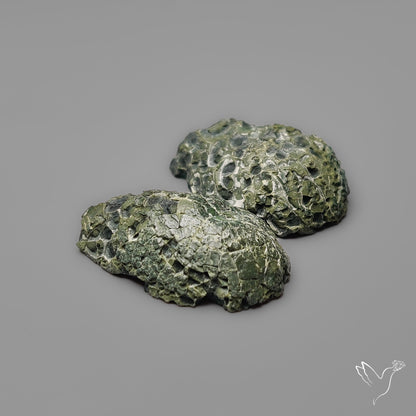 Tabasco Baby Geode Druzy Pair