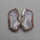 Tabasco Baby Geode Druzy Pair