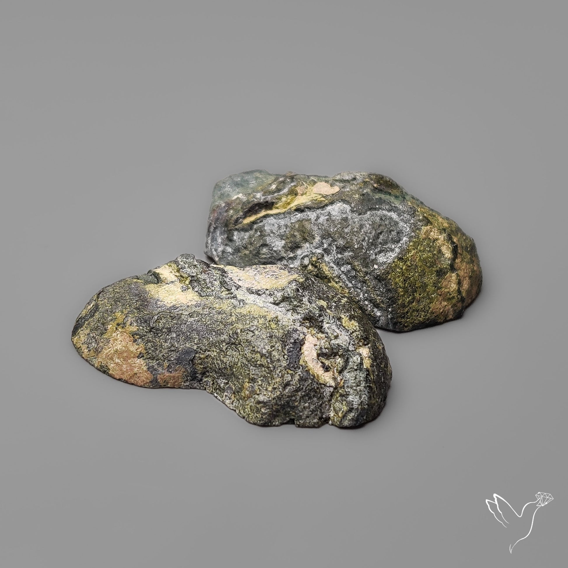 Tabasco Baby Geode Druzy Pair