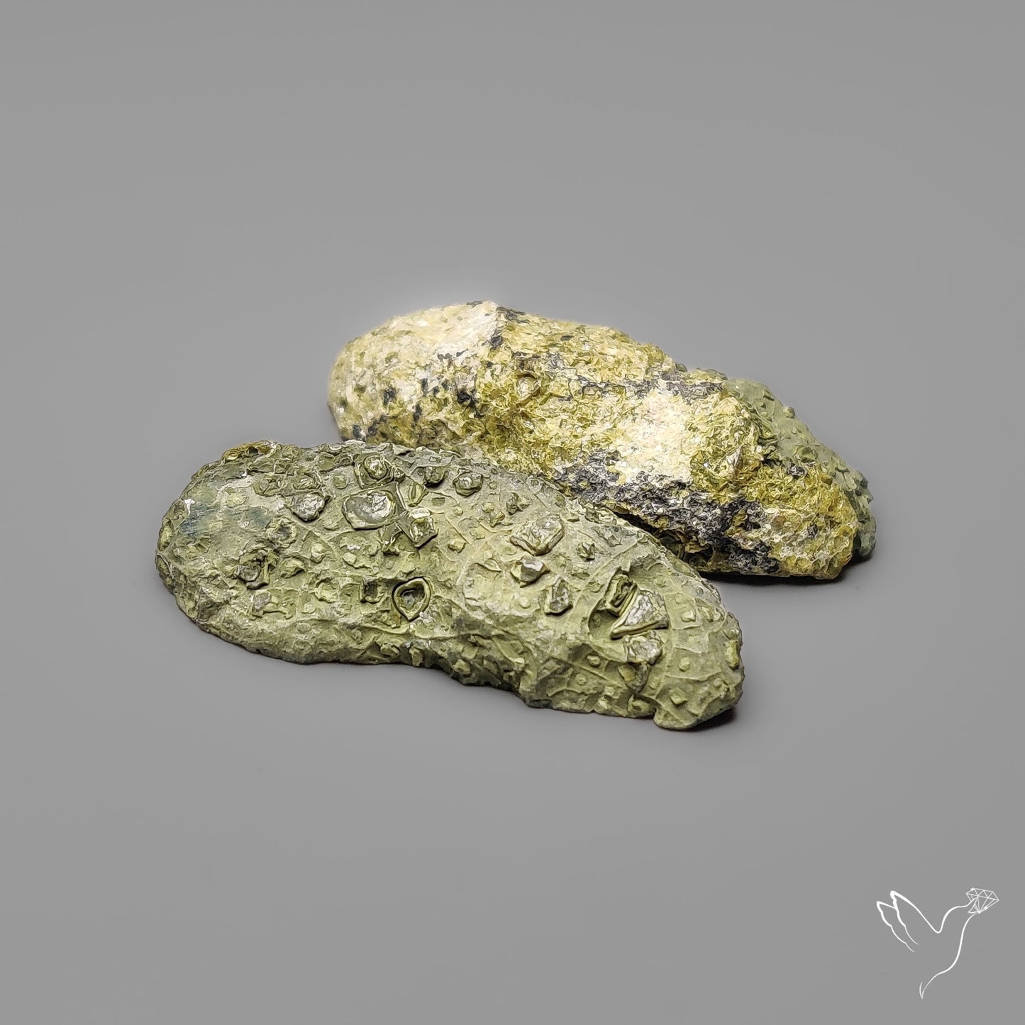 Tabasco Baby Geode Druzy Pair