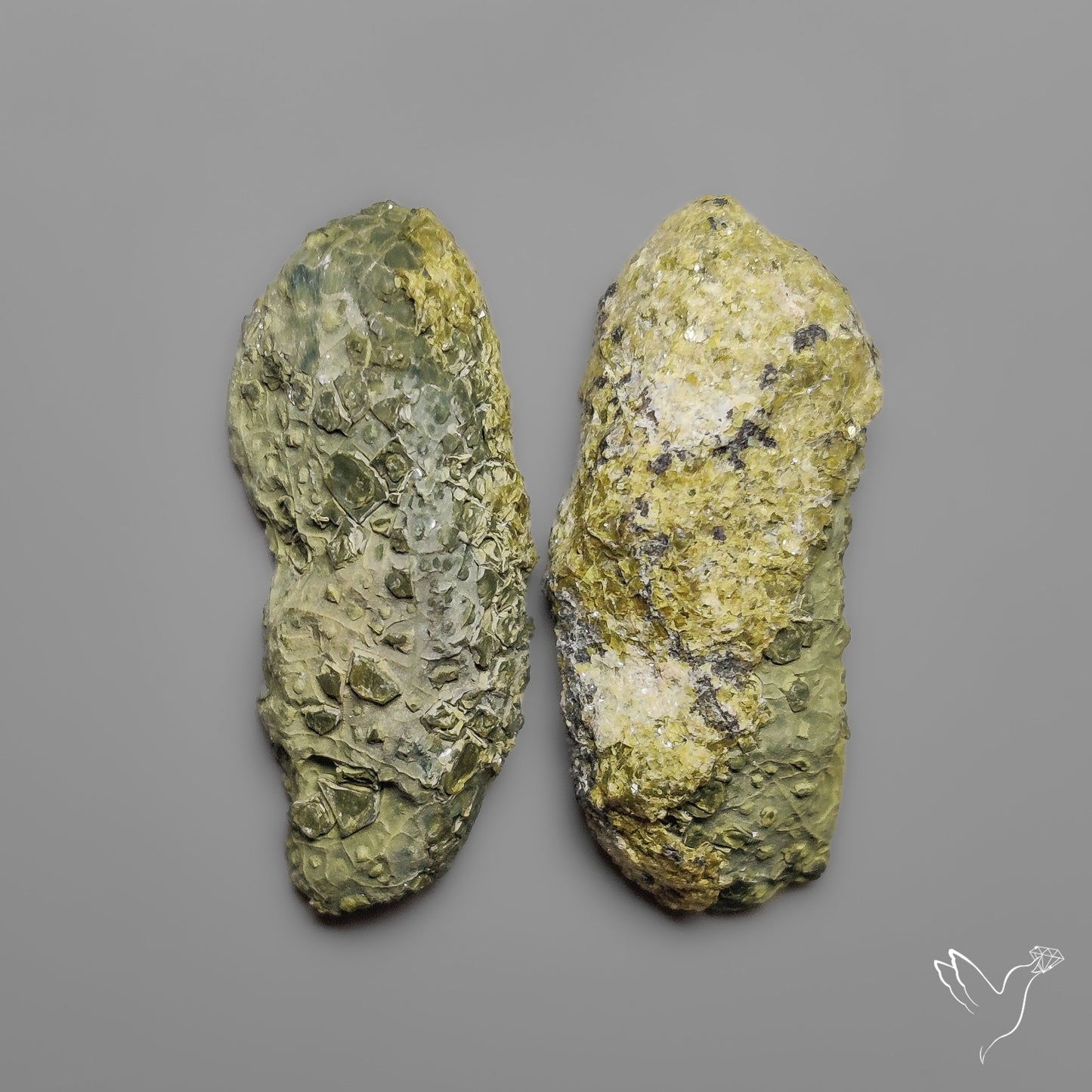 Tabasco Baby Geode Druzy Pair