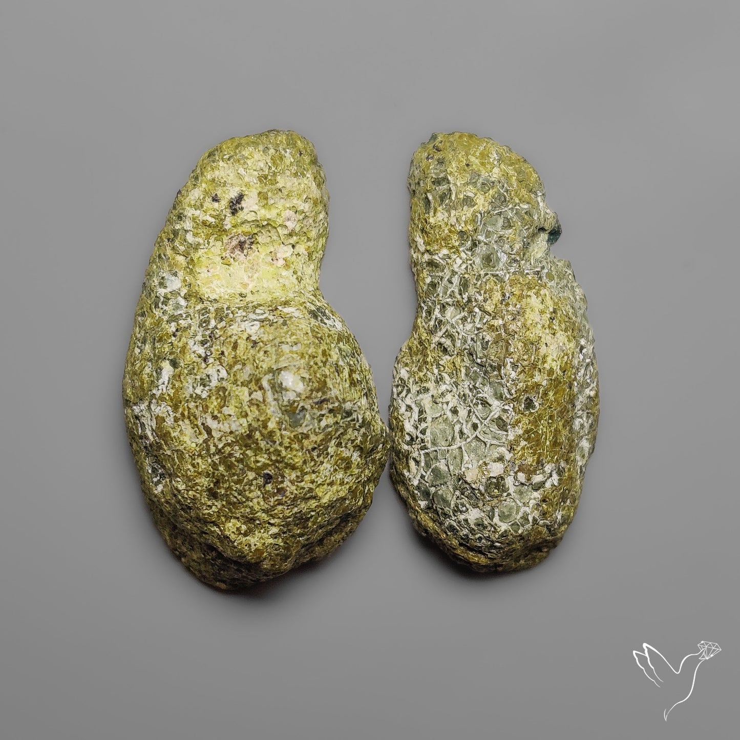 Tabasco Baby Geode Druzy Pair