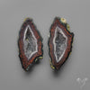 Tabasco Baby Geode Druzy Pair
