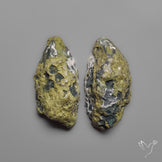 Tabasco Baby Geode Druzy Pair