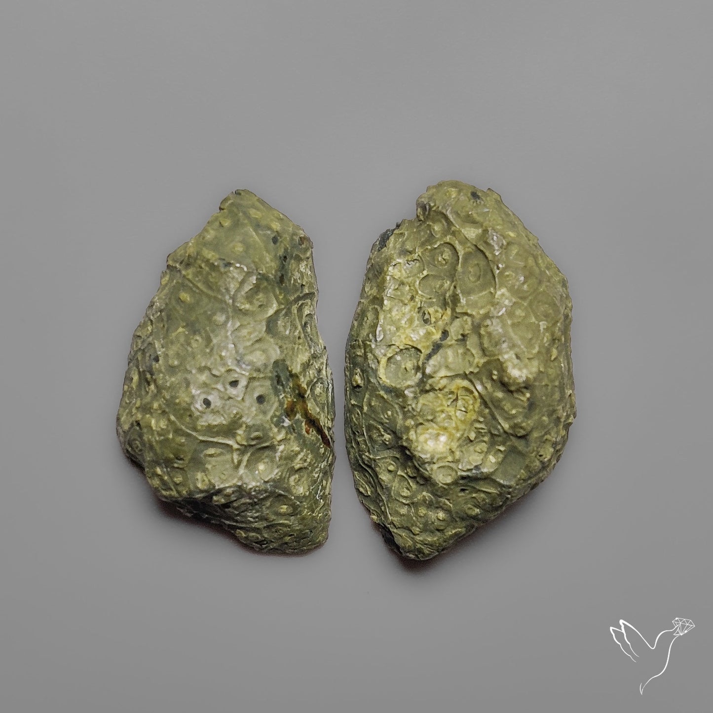 Tabasco Baby Geode Druzy Pair