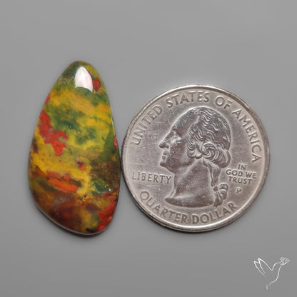 Bloodstone Cabochon