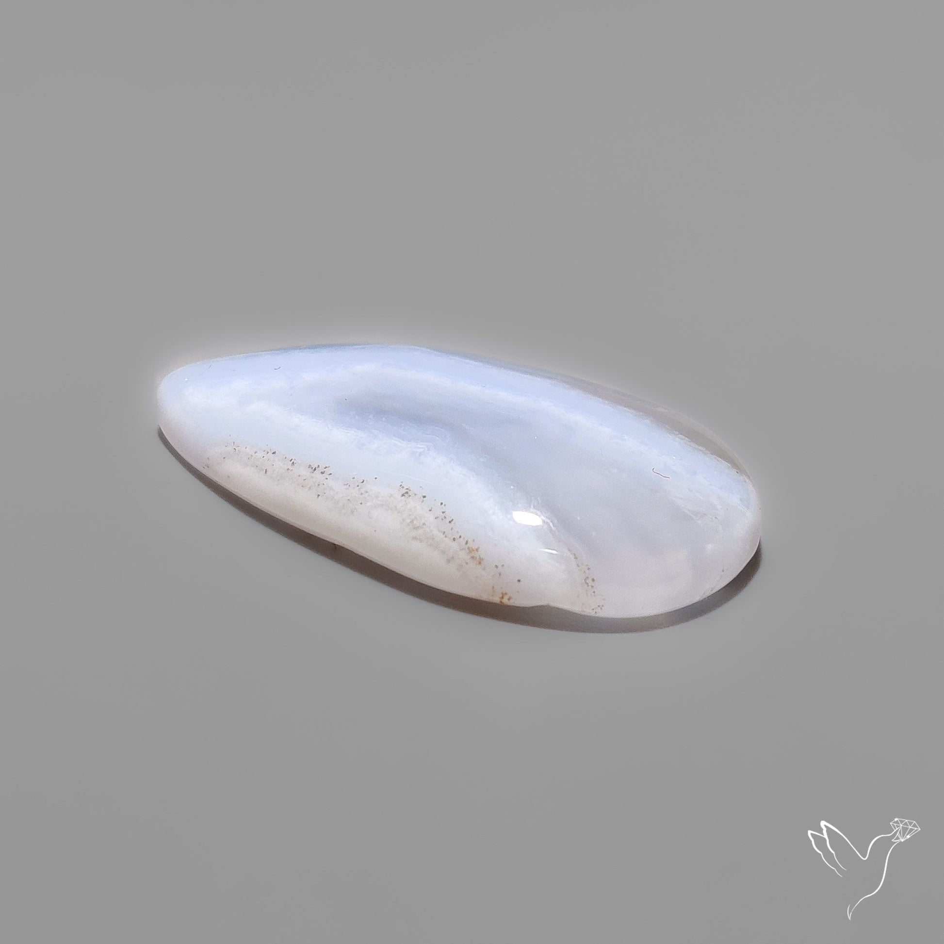 Blue Lace Agate Cabochon