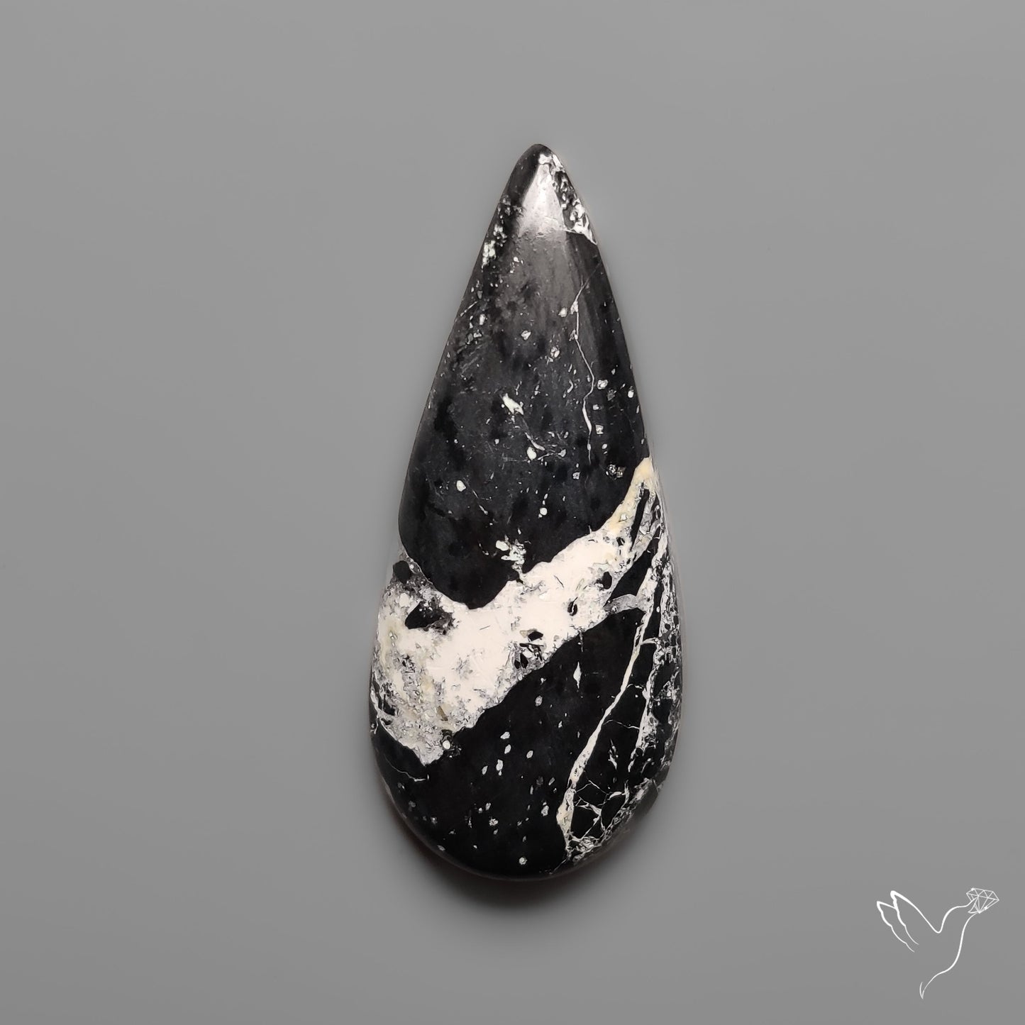 White Buffalo Turquoise Cabochon