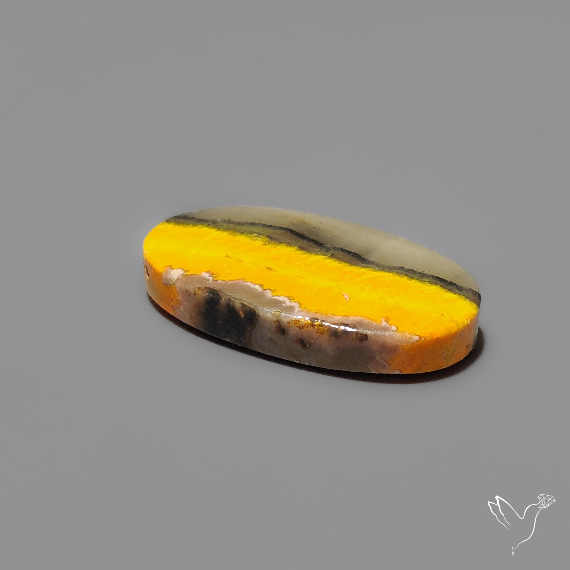 Bumble Bee Jasper Cabochon