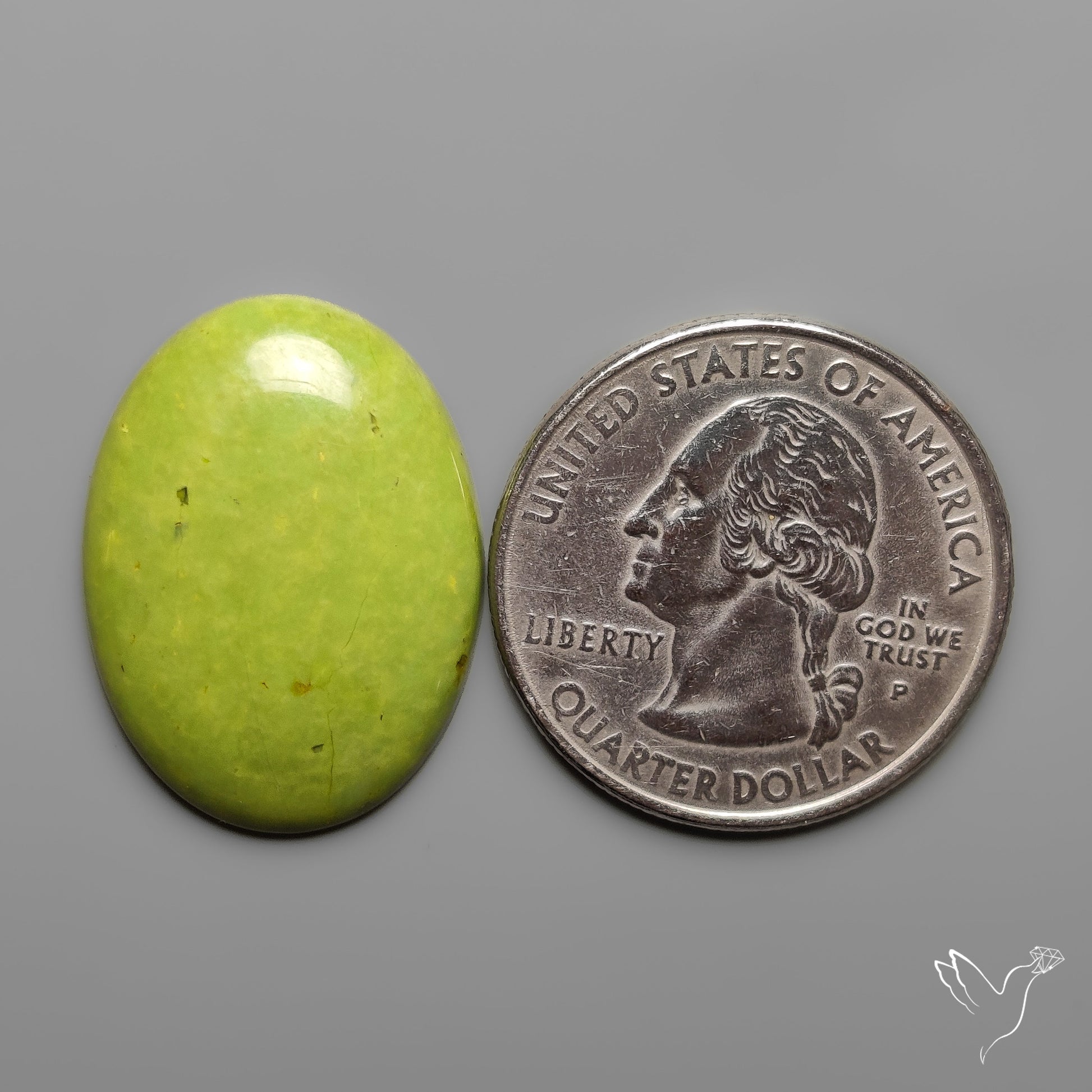 Natural Green Hubei Turquoise