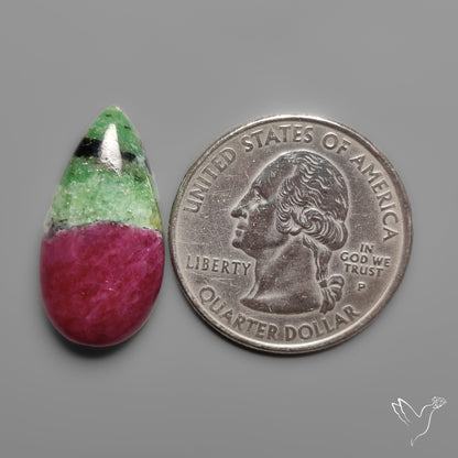 Ruby In Zoisite Cabochon
