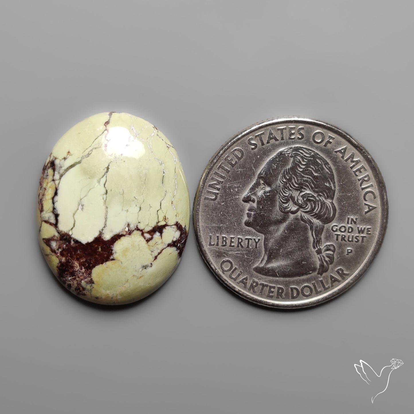 Lemon Chrysoprase Cabochon