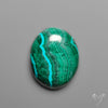 Chrysocolla In Malachite Cabochon