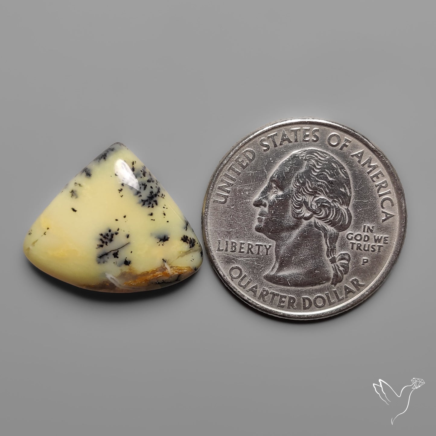 Australian Yellow Dendrtitic Agate