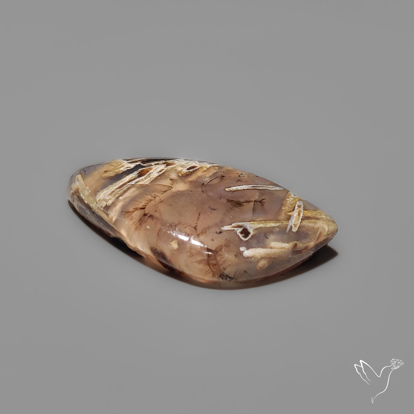 Turkish Tube Agate Cabochon