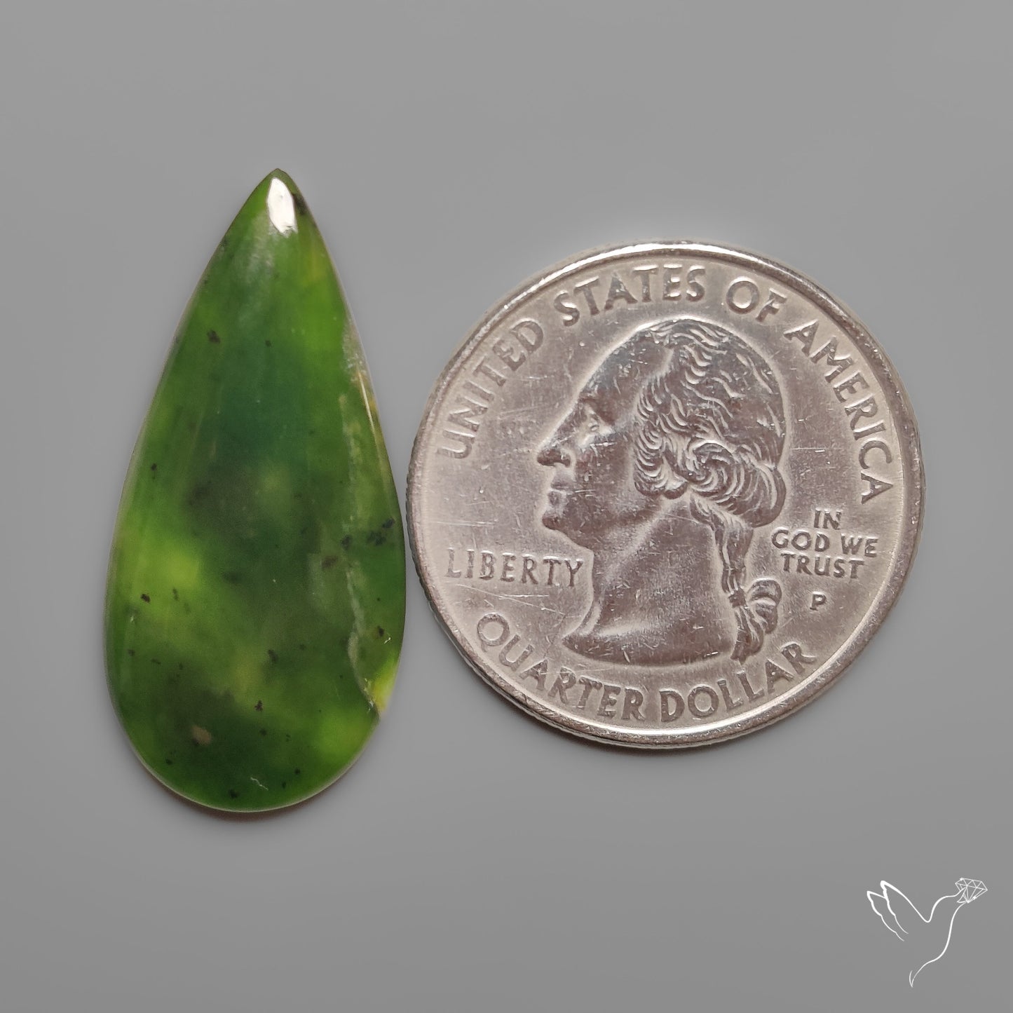 Gemmy Turkish Chrome Chalcedony Cabochon