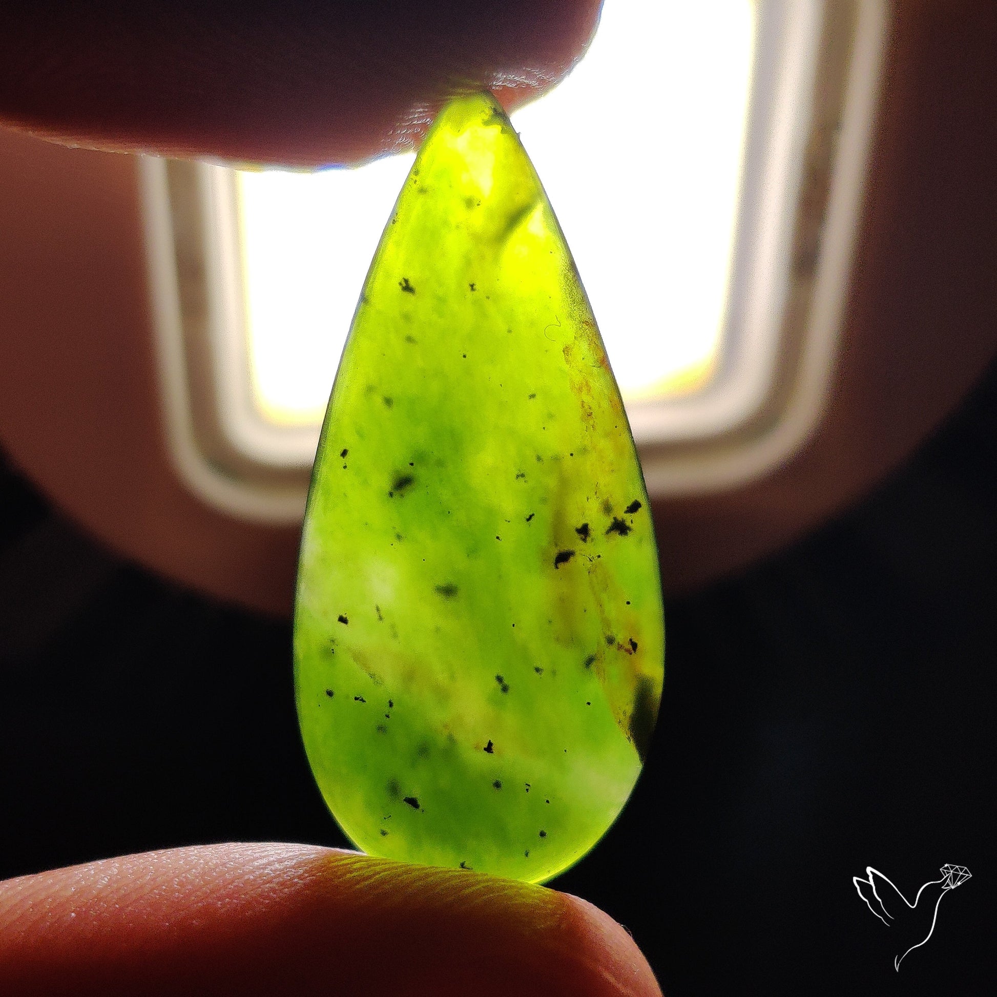 Gemmy Turkish Chrome Chalcedony Cabochon