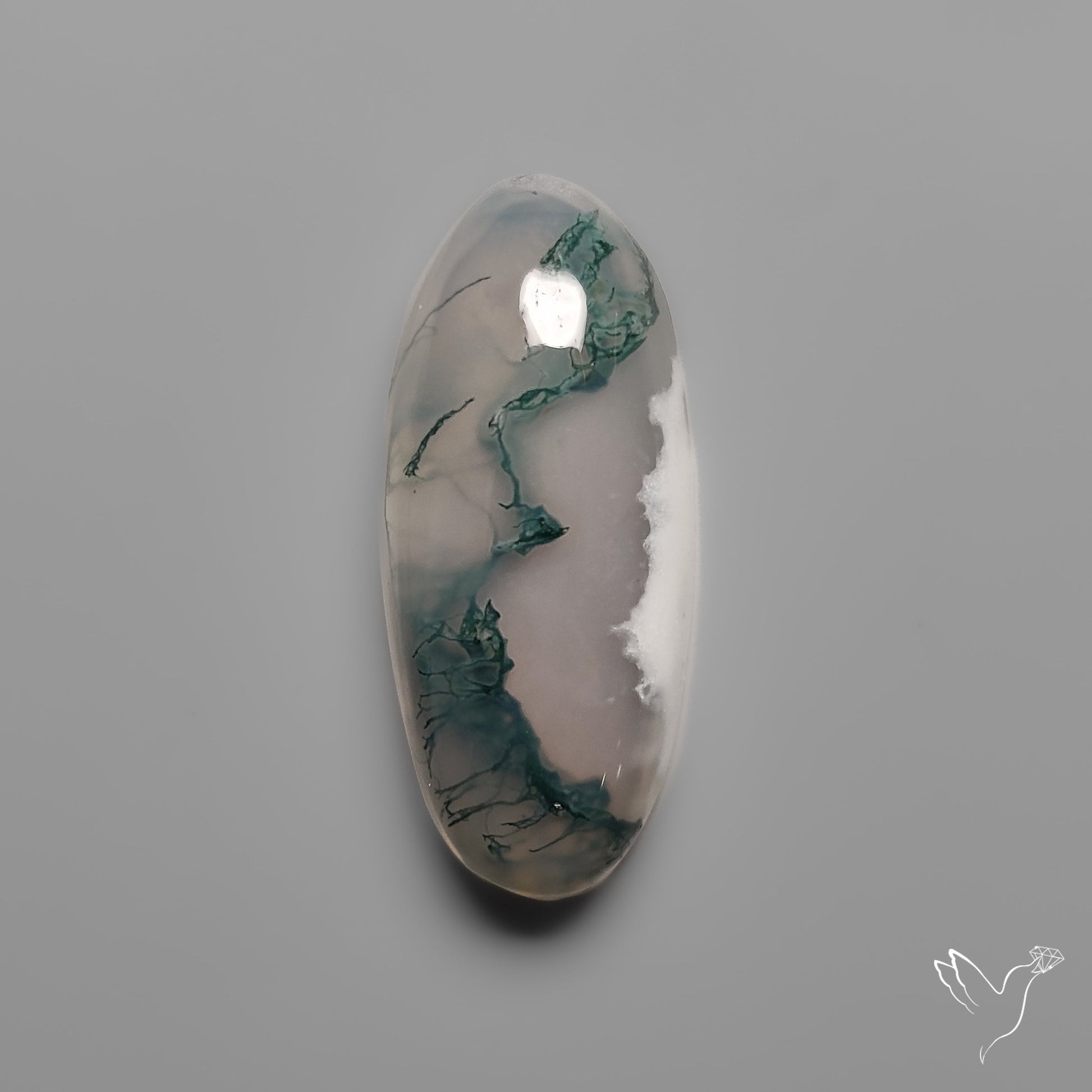 Moss Agate Cabochon