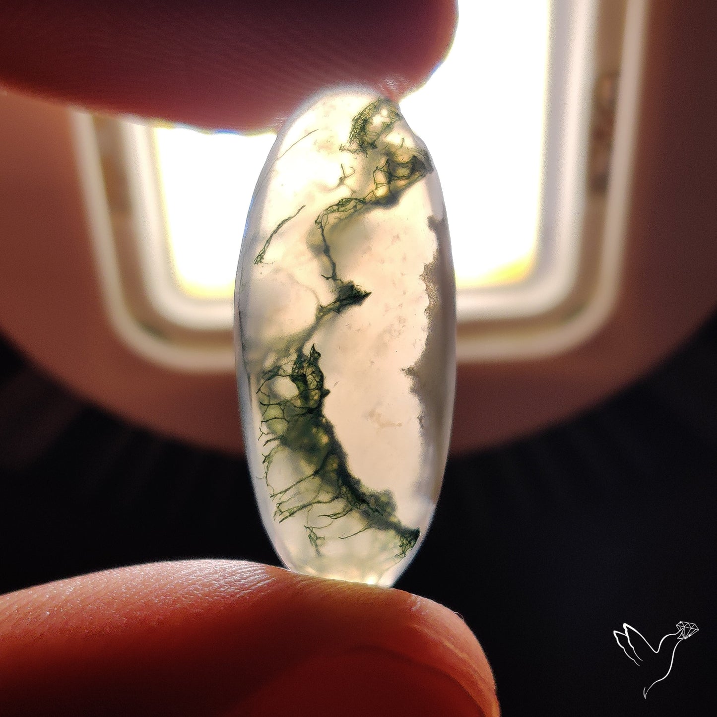 Moss Agate Cabochon