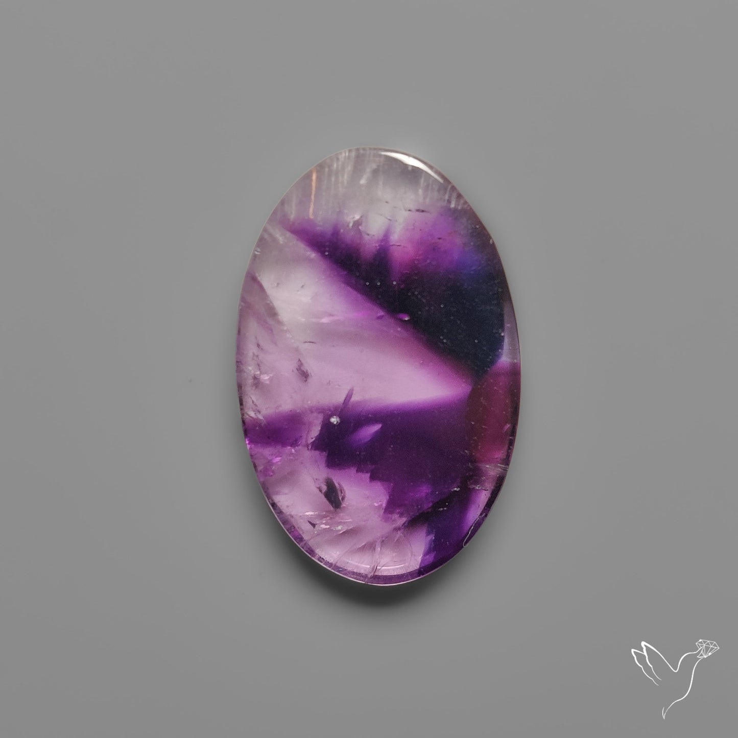 Trapiche Amethyst Cabochon