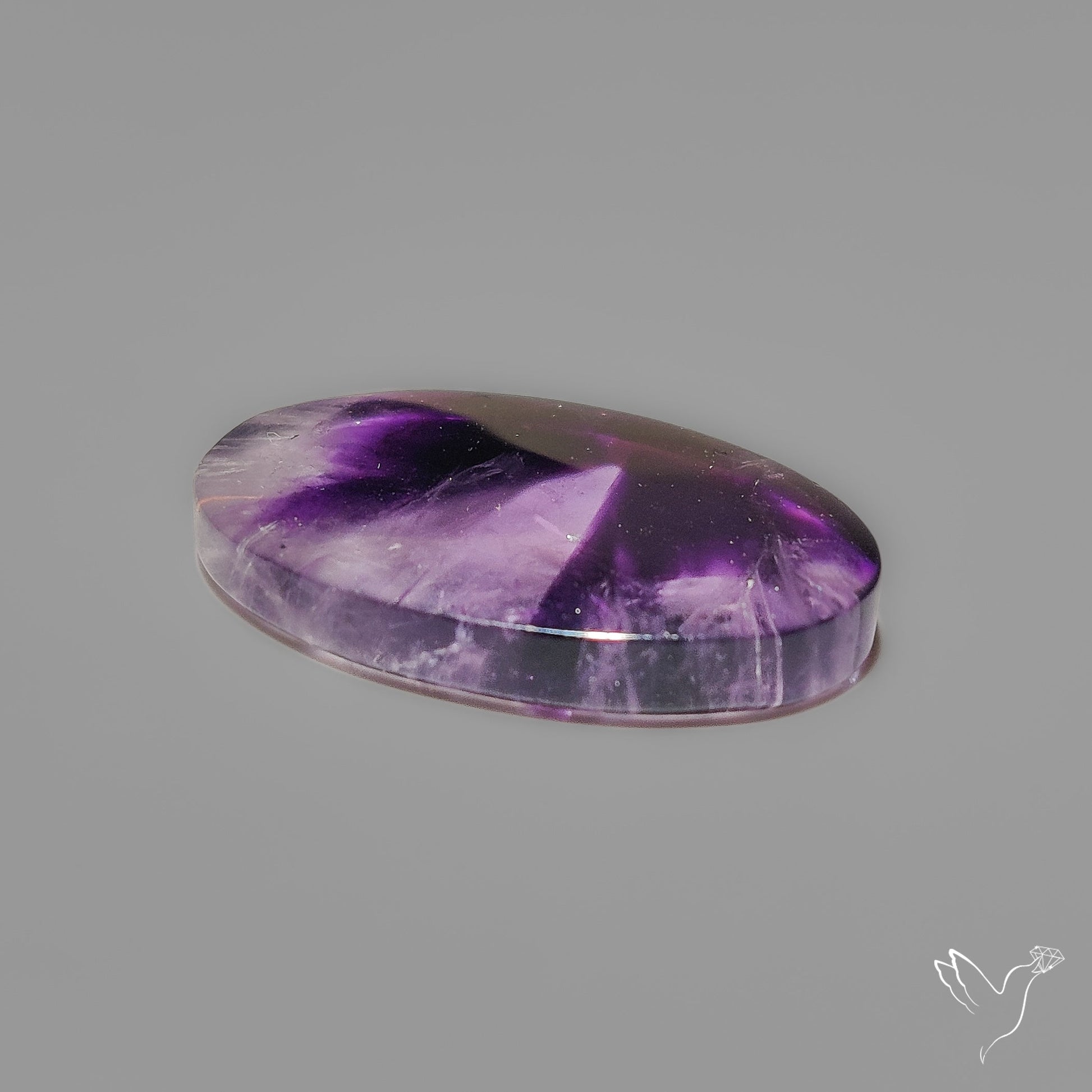 Trapiche Amethyst Cabochon