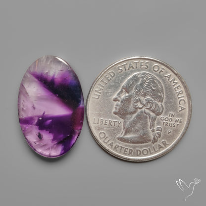 Trapiche Amethyst Cabochon