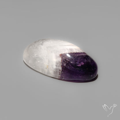 Chevron Amethyst Cabochon