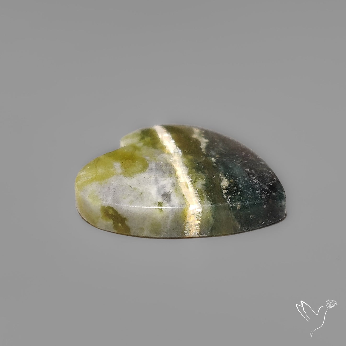 Golden Pietersite Cabochon Heart Shaped