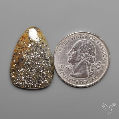 Midnight Quartzite Cabochon