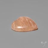 Peach Moonstone Heart Carving