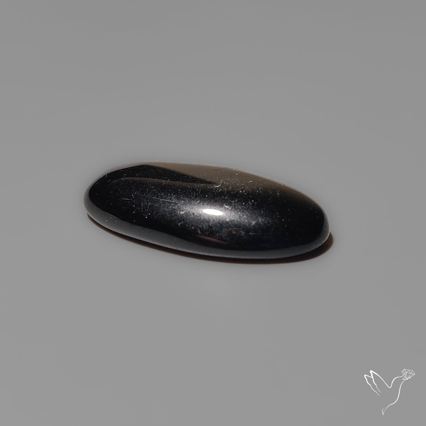 Silversheen Obsidian Cabochon